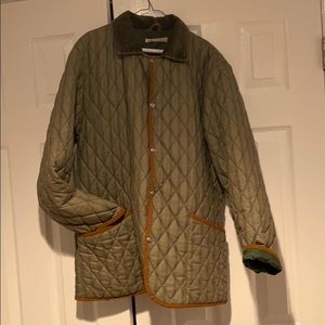 Equestrian inspired quilted jacket